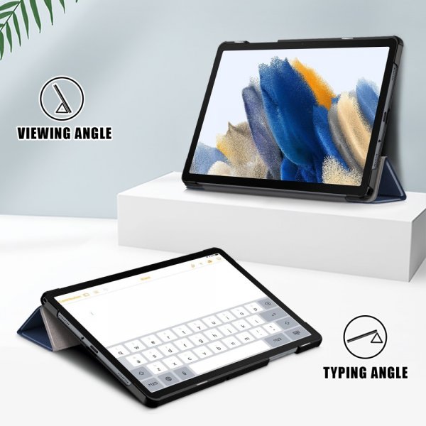 Samsung Galaxy Tab A9 Plus Fodral Trifold Blå