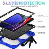 Samsung Galaxy Tab A9 Plus/Tab A11 Plus Skal Heavy Duty Armor Blå