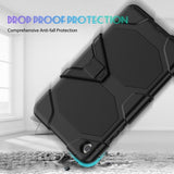 Samsung Galaxy Tab A9 Plus/Tab A11 Plus Skal Heavy Duty Armor Svart