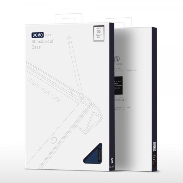 Dux Ducis Samsung Galaxy Tab A9 Plus Fodral DOMO Series Blå