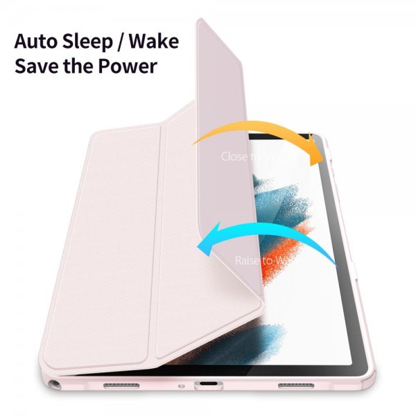 Dux Ducis Samsung Galaxy Tab A9 Plus Fodral TOBY Series Rosa