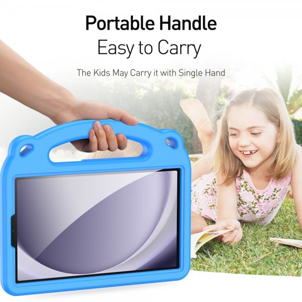 Dux Ducis Samsung Galaxy Tab A7 Lite/Galaxy Tab A9 Skal Panda Blå