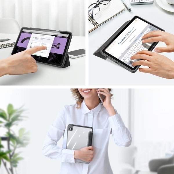 Dux Ducis Samsung Galaxy Tab A9 Fodral TOBY Series Svart