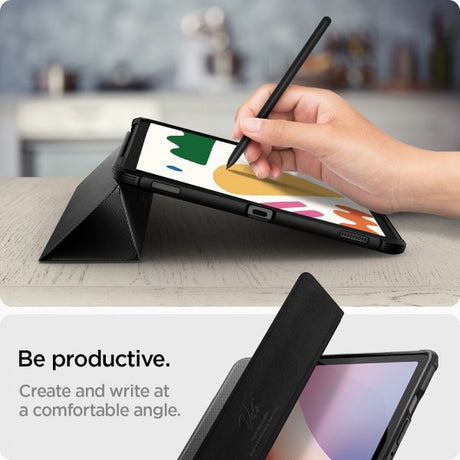 Spigen Samsung Galaxy Tab S10 FE Plus Fodral Rugged Armor Pro Matte Black