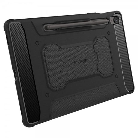 Spigen Samsung Galaxy Tab S10 FE Plus Fodral Rugged Armor Pro Matte Black