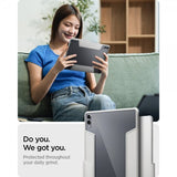 Spigen Samsung Galaxy Tab S11 Ultra Fodral Ultra Hybrid Pro Grå
