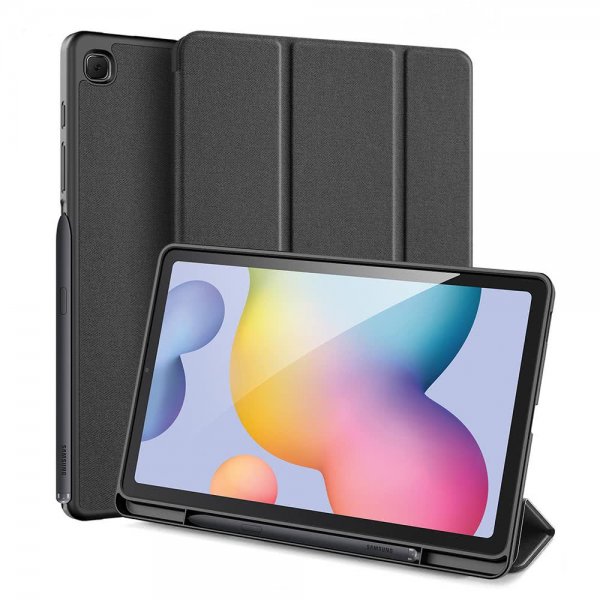 Dux Ducis Samsung Galaxy Tab S6 Lite Fodral DOMO Series Svart