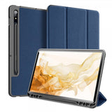 Dux Ducis Samsung Galaxy Tab S7/Galaxy Tab S8 Fodral DOMO Series Blå
