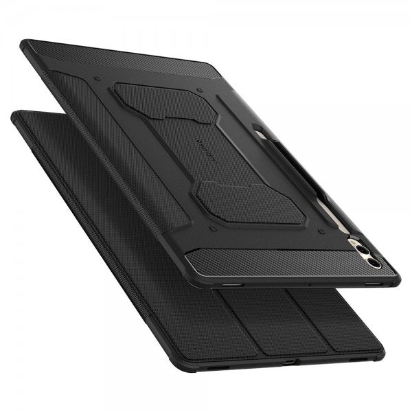 Spigen Samsung Galaxy Tab S8 Ultra/S9 Ultra/S10 Ultra Fodral Rugged Armor Pro Svart