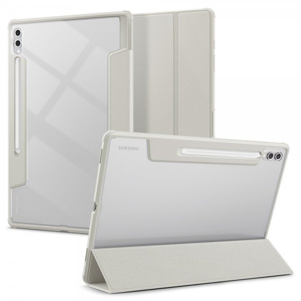 Spigen Samsung Galaxy Tab S8 Ultra/S9 Ultra/S10 Ultra Fodral Ultra Hybrid Pro Grå