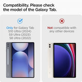 Spigen Samsung Galaxy Tab S8 Ultra/S9 Ultra/S10 Ultra Fodral Ultra Hybrid Pro Grå