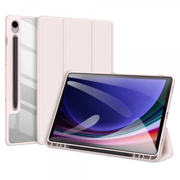 Dux Ducis Samsung Galaxy Tab S9 FE Fodral TOBY Series Rosa