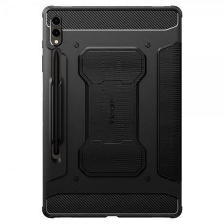 Spigen Samsung Galaxy Tab S9 Plus/Galaxy Tab S10 Plus Fodral Rugged Armor Pro Svart