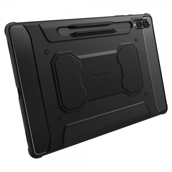 Spigen Samsung Galaxy Tab S9 Plus/Galaxy Tab S10 Plus Fodral Rugged Armor Pro Svart