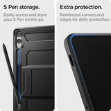 Spigen Samsung Galaxy Tab S9 Plus/Galaxy Tab S10 Plus Skal Tough Armor Pro Svart