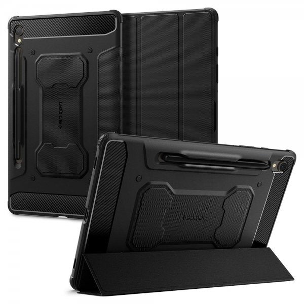 Spigen Samsung Galaxy Tab S9 Fodral Rugged Armor Pro Svart