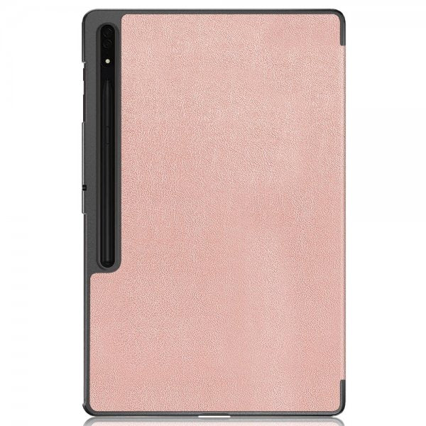 Samsung Galaxy Tab S9 Ultra Fodral Trifold Roseguld