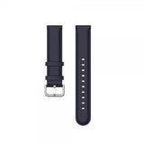 Samsung Galaxy Watch 20mm Armband Äkta Läder Blå