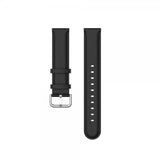 Samsung Galaxy Watch 20mm Armband Äkta Läder Svart
