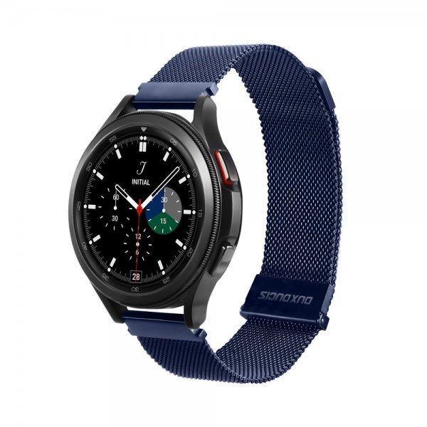 Dux Ducis Samsung Galaxy Watch 20mm Armband Milanese Blå