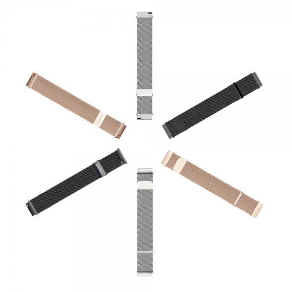 Dux Ducis Samsung Galaxy Watch 20mm Armband Milanese Silver