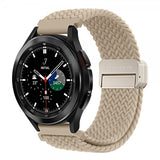 Dux Ducis Samsung Galaxy Watch 20mm Armband Mixture Pro Series Beige