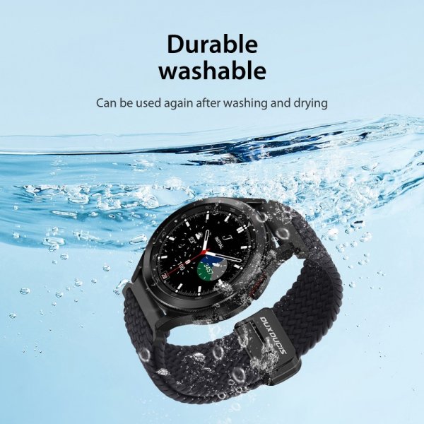 Dux Ducis Samsung Galaxy Watch 20mm Armband Mixture Pro Series Midnight