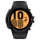 Spigen Samsung Galaxy Watch 4/5 44mm Skal och Armband Rugged Armor Pro Svart