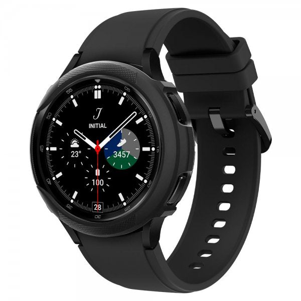 Spigen Samsung Galaxy Watch 4 Classic 46mm Skal Liquid Air Matte Black