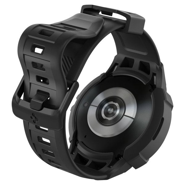 Spigen Samsung Galaxy Watch 5 Pro 45mm Skal och Armband Rugged Armor Pro Svart