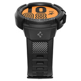 Spigen Samsung Galaxy Watch 5 Pro 45mm Skal och Armband Rugged Armor Pro Svart