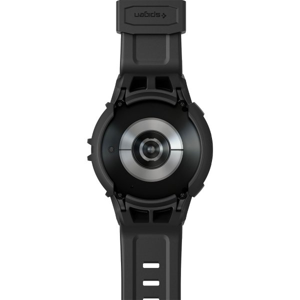 Spigen Samsung Galaxy Watch 5 Pro 45mm Skal och Armband Rugged Armor Pro Svart
