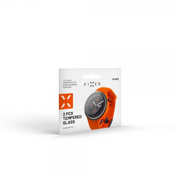 Fixed Samsung Galaxy Watch 6 40mm Skärmskydd Härdat Glas 2-pack