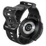 Spigen Samsung Galaxy Watch 6 44mm Skal och Armband Rugged Armor Pro Svart