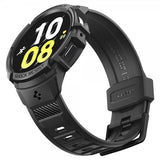 Spigen Samsung Galaxy Watch 6 44mm Skal och Armband Rugged Armor Pro Svart