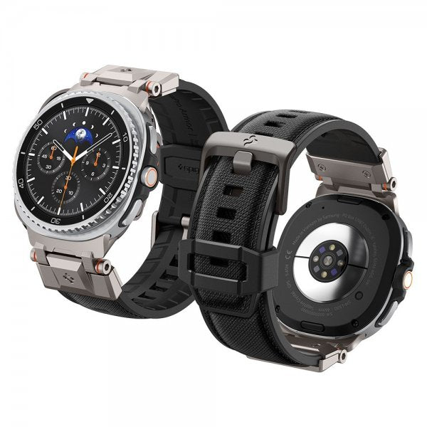 Spigen Samsung Galaxy Watch 8 40/44mm/Classic 46mm Armband DuraPro Armor Svart