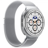 Spigen Samsung Galaxy Watch 8 40/44mm/Classic 46mm Armband Metal Fit Silver