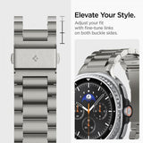 Spigen Samsung Galaxy Watch 8 40/44mm/Classic 46mm Armband Modern Fit Titanium Natural Titanium