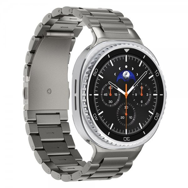 Spigen Samsung Galaxy Watch 8 40/44mm/Classic 46mm Armband Modern Fit Titanium Natural Titanium