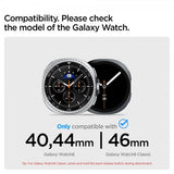 Spigen Samsung Galaxy Watch 8 40/44mm/Classic 46mm Armband Modern Fit Titanium Natural Titanium