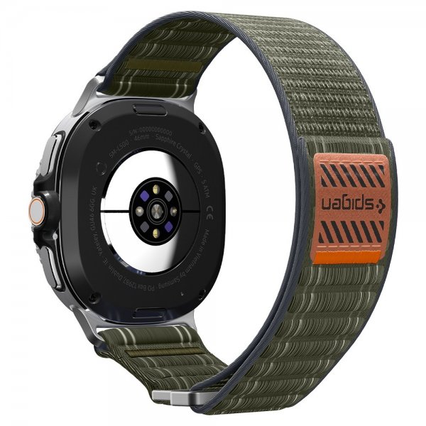 Spigen Samsung Galaxy Watch 8 40/44mm/Classic 46mm Armband WBF0 Grön