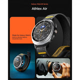 Spigen Samsung Galaxy Watch 8 40/44mm/Classic 46mm Armband Athlex Air Active Black