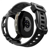 Spigen Samsung Galaxy Watch 8 40mm Armband och Skal Rugged Armor Pro Matte Black