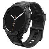 Spigen Samsung Galaxy Watch 8 44mm Armband och Skal Rugged Armor Pro Matte Black