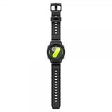 Spigen Samsung Galaxy Watch 8 44mm Armband och Skal Rugged Armor Pro Matte Black