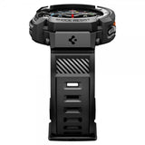Spigen Samsung Galaxy Watch 8 Classic 46mm Armband och Skal Rugged Armor Pro Matte Black