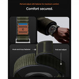 Spigen Samsung Galaxy Watch Ultra 47mm Armband WBF0 Grön
