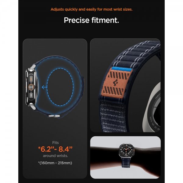 Spigen Samsung Galaxy Watch Ultra 47mm Armband WBF0 Navy