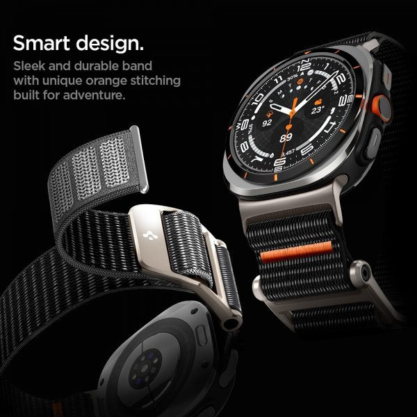 Spigen Samsung Galaxy Watch Ultra Armband DuraPro Flex Svart