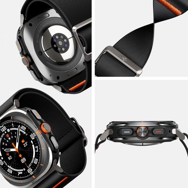 Spigen Samsung Galaxy Watch Ultra Armband Lite Fit Svart